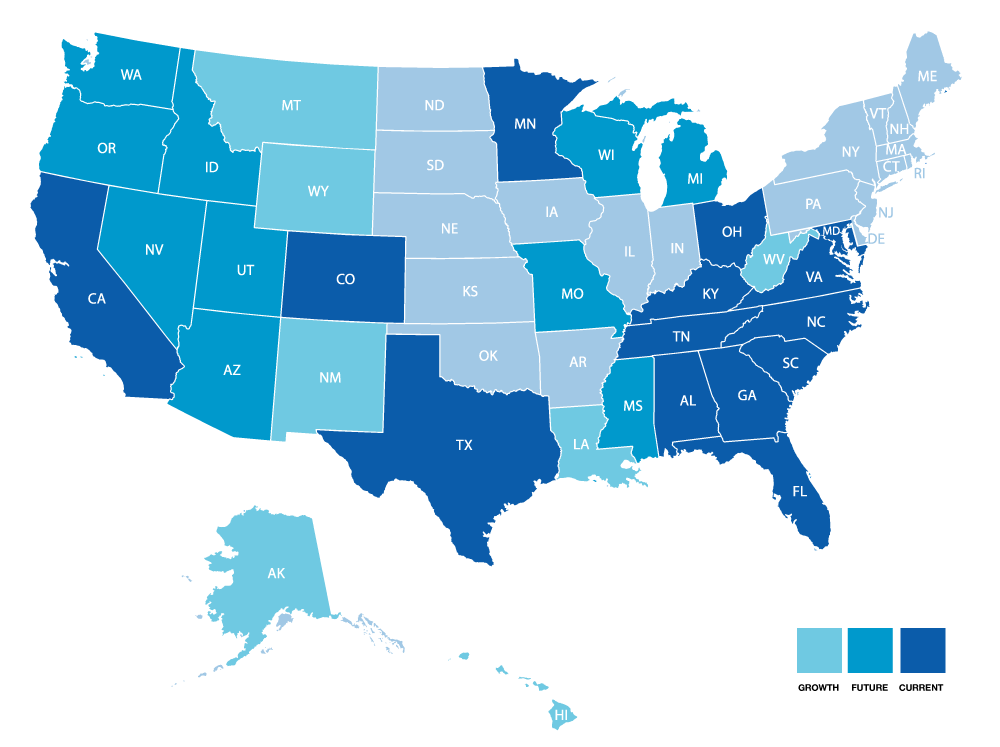 LoanWorks map of USA licensing disclosures